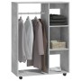Grauer Holzwerkstoff Betonschrank 80x40x110 cm von vidaXL, Kleiderschränke - Ref: Foro24-808517, Preis: 76,87 €, Rabatt: %