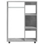Grauer Holzwerkstoff Betonschrank 80x40x110 cm von vidaXL, Kleiderschränke - Ref: Foro24-808517, Preis: 76,87 €, Rabatt: %