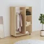 Schrank aus Sonoma-Eichenholzwerkstoff, 80 x 40 x 110 cm von vidaXL, Kleiderschränke - Ref: Foro24-808516, Preis: 74,12 €, Ra...