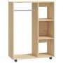 Schrank aus Sonoma-Eichenholzwerkstoff, 80 x 40 x 110 cm von vidaXL, Kleiderschränke - Ref: Foro24-808516, Preis: 74,12 €, Ra...
