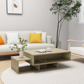 Couchtisch aus Sonoma-Eichensperrholz, 105 x 55 x 32 cm von vidaXL, Couchtisch - Ref: Foro24-808525, Preis: 66,38 €, Rabatt: %