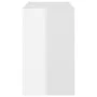 Stapelbare Couchtische, 3 Stück, glänzendes weißes Sperrholz von vidaXL, Couchtisch - Ref: Foro24-808546, Preis: 60,25 €, Rab...