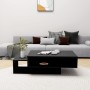 Schwarzer Couchtisch aus Holzwerkstoff, 105 x 55 x 32 cm von vidaXL, Couchtisch - Ref: Foro24-808523, Preis: 74,64 €, Rabatt: %