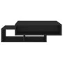 Black engineered wood coffee table 105x55x32 cm by vidaXL, Coffee table - Ref: Foro24-808523, Price: 76,17 €, Discount: %