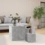 Beistelltische 3 Stück betongraue Spanplatte von vidaXL, Seitentische - Ref: Foro24-808589, Preis: 58,29 €, Rabatt: %