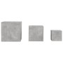 Beistelltische 3 Stück betongraue Spanplatte von vidaXL, Seitentische - Ref: Foro24-808589, Preis: 58,29 €, Rabatt: %