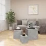 Beistelltische 3 Stück betongraue Spanplatte von vidaXL, Seitentische - Ref: Foro24-808589, Preis: 58,29 €, Rabatt: %