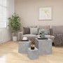Beistelltische 3 Stück betongraue Spanplatte von vidaXL, Seitentische - Ref: Foro24-808589, Preis: 58,29 €, Rabatt: %
