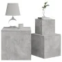 Side tables 3 pieces concrete gray chipboard by vidaXL, Side tables - Ref: Foro24-808589, Price: 57,64 €, Discount: %