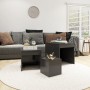 Stapelbare Tische 3 Stück graues Sperrholz von vidaXL, Seitentische - Ref: Foro24-808596, Preis: 44,82 €, Rabatt: %