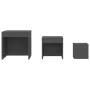 Stackable tables 3 pieces gray plywood by vidaXL, Side tables - Ref: Foro24-808596, Price: 44,17 €, Discount: %