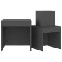 Stackable tables 3 pieces gray plywood by vidaXL, Side tables - Ref: Foro24-808596, Price: 44,17 €, Discount: %