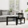 Stackable tables 3 pieces black plywood by vidaXL, Side tables - Ref: Foro24-808604, Price: 54,44 €, Discount: %