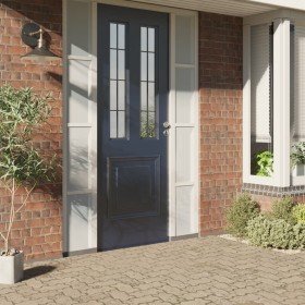 Lámina de ventana esmerilada PVC blanco 90x1000 cm