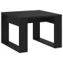Mesa auxiliar de madera contrachapada negro 50x50x35 cm de vidaXL, Mesas auxiliares - Ref: Foro24-808622, Precio: 35,76 €, De...