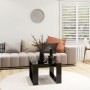 Mesa auxiliar de madera contrachapada negro 50x50x35 cm de vidaXL, Mesas auxiliares - Ref: Foro24-808622, Precio: 36,36 €, De...