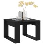 Mesa auxiliar de madera contrachapada negro 50x50x35 cm de vidaXL, Mesas auxiliares - Ref: Foro24-808622, Precio: 36,36 €, De...