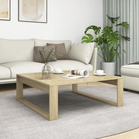 Couchtisch aus Sonoma-Eichensperrholz, 100 x 100 x 35 cm von vidaXL, Couchtisch - Ref: Foro24-808633, Preis: 62,90 €, Rabatt: %