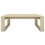 Mesa de centro madera contrachapada roble Sonoma 100x100x35 cm de vidaXL, Mesas de centro - Ref: Foro24-808633, Precio: 61,78...