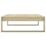 Couchtisch aus Sonoma-Eichensperrholz, 100 x 100 x 35 cm von vidaXL, Couchtisch - Ref: Foro24-808633, Preis: 61,78 €, Rabatt: %