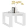 White plywood side table 50x50x35 cm by vidaXL, Side tables - Ref: Foro24-808621, Price: 34,96 €, Discount: %