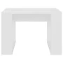 White plywood side table 50x50x35 cm by vidaXL, Side tables - Ref: Foro24-808621, Price: 34,96 €, Discount: %