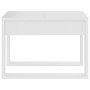 Weißer Beistelltisch aus Sperrholz, 50x50x35 cm von vidaXL, Seitentische - Ref: Foro24-808621, Preis: 35,53 €, Rabatt: %