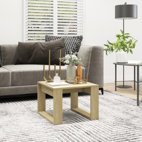 Sonoma Beistelltisch aus Eichensperrholz 50x50x35 cm von vidaXL, Seitentische - Ref: Foro24-808624, Preis: 34,27 €, Rabatt: %
