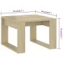 Sonoma Beistelltisch aus Eichensperrholz 50x50x35 cm von vidaXL, Seitentische - Ref: Foro24-808624, Preis: 33,89 €, Rabatt: %