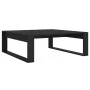 Black plywood coffee table 100x100x35 cm by vidaXL, Coffee table - Ref: Foro24-808631, Price: 73,97 €, Discount: %