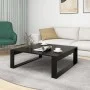 Black plywood coffee table 100x100x35 cm by vidaXL, Coffee table - Ref: Foro24-808631, Price: 73,97 €, Discount: %