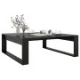 Black plywood coffee table 100x100x35 cm by vidaXL, Coffee table - Ref: Foro24-808631, Price: 73,97 €, Discount: %