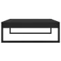 Black plywood coffee table 100x100x35 cm by vidaXL, Coffee table - Ref: Foro24-808631, Price: 73,97 €, Discount: %