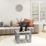Concrete gray engineered wood coffee table 50x50x35 cm by vidaXL, Side tables - Ref: Foro24-808625, Price: 31,63 €, Discount: %