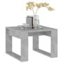 Concrete gray engineered wood coffee table 50x50x35 cm by vidaXL, Side tables - Ref: Foro24-808625, Price: 31,63 €, Discount: %