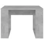 Concrete gray engineered wood coffee table 50x50x35 cm by vidaXL, Side tables - Ref: Foro24-808625, Price: 31,63 €, Discount: %