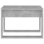 Concrete gray engineered wood coffee table 50x50x35 cm by vidaXL, Side tables - Ref: Foro24-808625, Price: 30,04 €, Discount: %