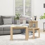3-piece stackable tables in Sonoma oak-colored plywood by vidaXL, Side tables - Ref: Foro24-808606, Price: 57,72 €, Discount: %