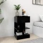Bedside tables 2 units black 40x35x50 cm by vidaXL, Nightstands - Ref: Foro24-808651, Price: 85,58 €, Discount: %