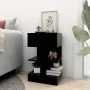 Bedside tables 2 units black 40x35x50 cm by vidaXL, Nightstands - Ref: Foro24-808651, Price: 85,58 €, Discount: %
