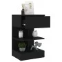 Bedside tables 2 units black 40x35x50 cm by vidaXL, Nightstands - Ref: Foro24-808651, Price: 85,58 €, Discount: %