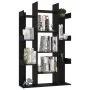 Bücherregal aus schwarzem Sperrholz 86x25,5x140 cm von vidaXL, Bücherregale und Regale - Ref: Foro24-808901, Preis: 74,83 €, ...