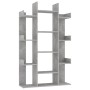 Bücherregal aus betongrauem Sperrholz, 86 x 25,5 x 140 cm von vidaXL, Bücherregale und Regale - Ref: Foro24-808904, Preis: 82...