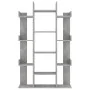 Librería de madera contrachapada gris hormigón 86x25,5x140 cm de vidaXL, Librerías y estanterías - Ref: Foro24-808904, Precio...