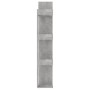Bücherregal aus betongrauem Sperrholz, 86 x 25,5 x 140 cm von vidaXL, Bücherregale und Regale - Ref: Foro24-808904, Preis: 82...