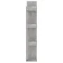Librería de madera contrachapada gris hormigón 86x25,5x140 cm de vidaXL, Librerías y estanterías - Ref: Foro24-808904, Precio...