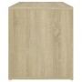 Flurbank aus Holzwerkstoff Sonoma-Eiche 80x40x45 cm von vidaXL, Bänke für Hallen und Lager - Ref: Foro24-808669, Preis: 52,62...