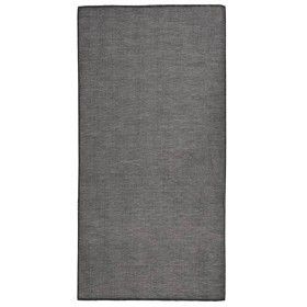 Gray flat weave outdoor rug 100x200 cm by vidaXL, Rugs - Ref: Foro24-340773, Price: 48,45 €, Discount: %