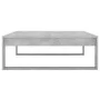 Concrete gray engineered wood coffee table 100x100x35 cm by vidaXL, Coffee table - Ref: Foro24-808634, Price: 63,00 €, Discou...