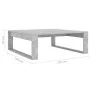 Concrete gray engineered wood coffee table 100x100x35 cm by vidaXL, Coffee table - Ref: Foro24-808634, Price: 63,00 €, Discou...